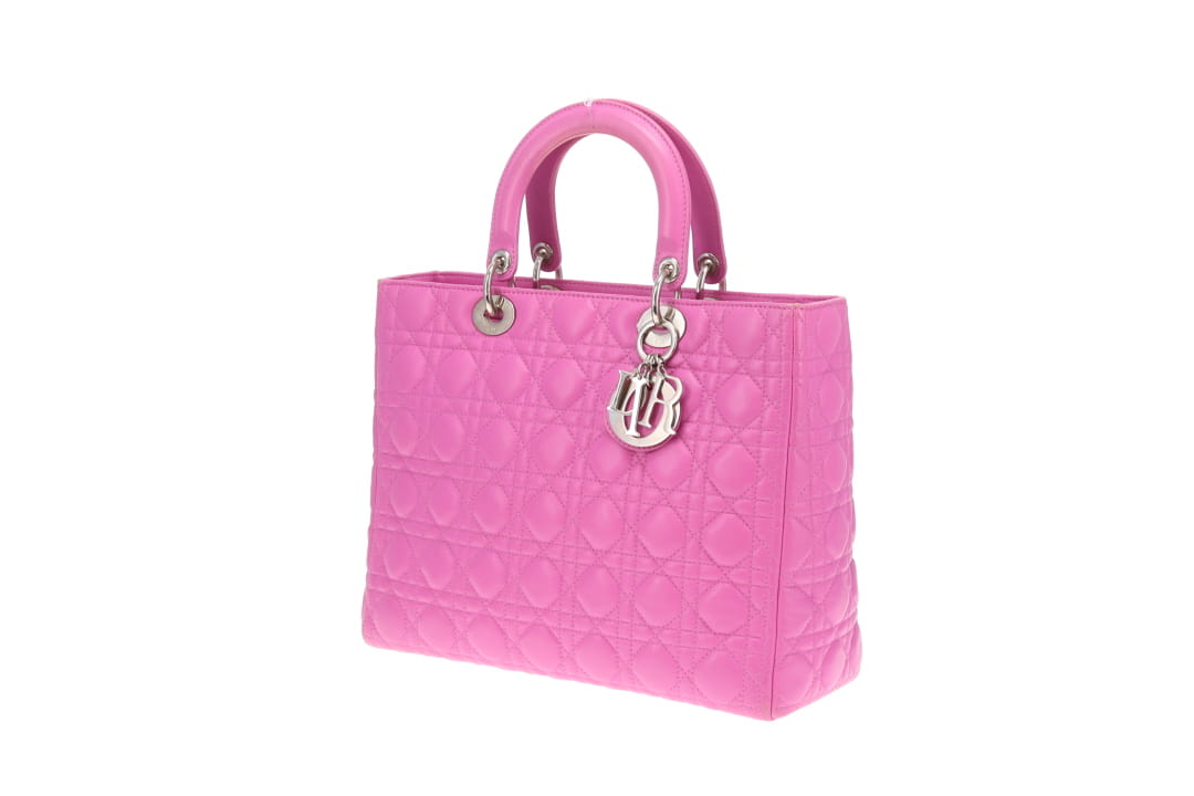Dior Lady Dior Large Pink SHW 2011