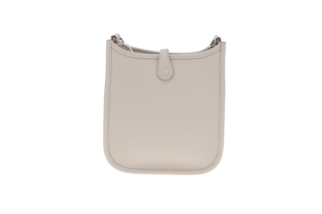 Hermes Evelyne TPM Gris Pale Clemence Leather 2024