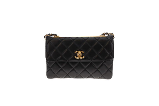 Chanel Trendy Flap Shoulder Bag Black GHW 2015/16