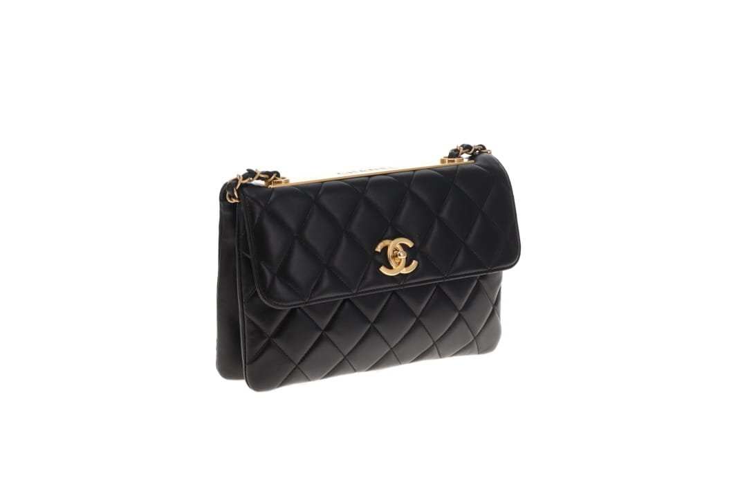 Chanel Trendy Flap Shoulder Bag Black GHW 2015/16