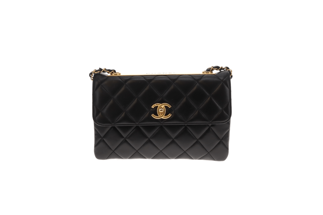 Chanel Trendy Flap Shoulder Bag Black GHW 2015/16