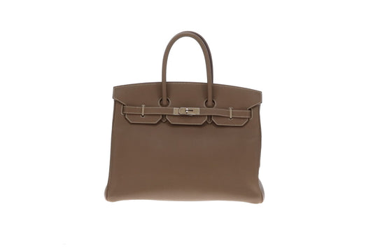 Hermes Birkin 35 Etoupe Epsom PHW 2012