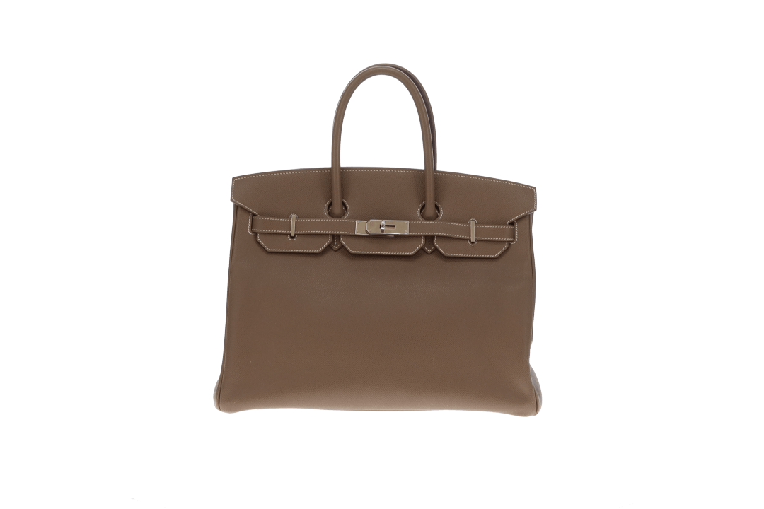 Hermes Birkin 35 Etoupe Epsom PHW 2012