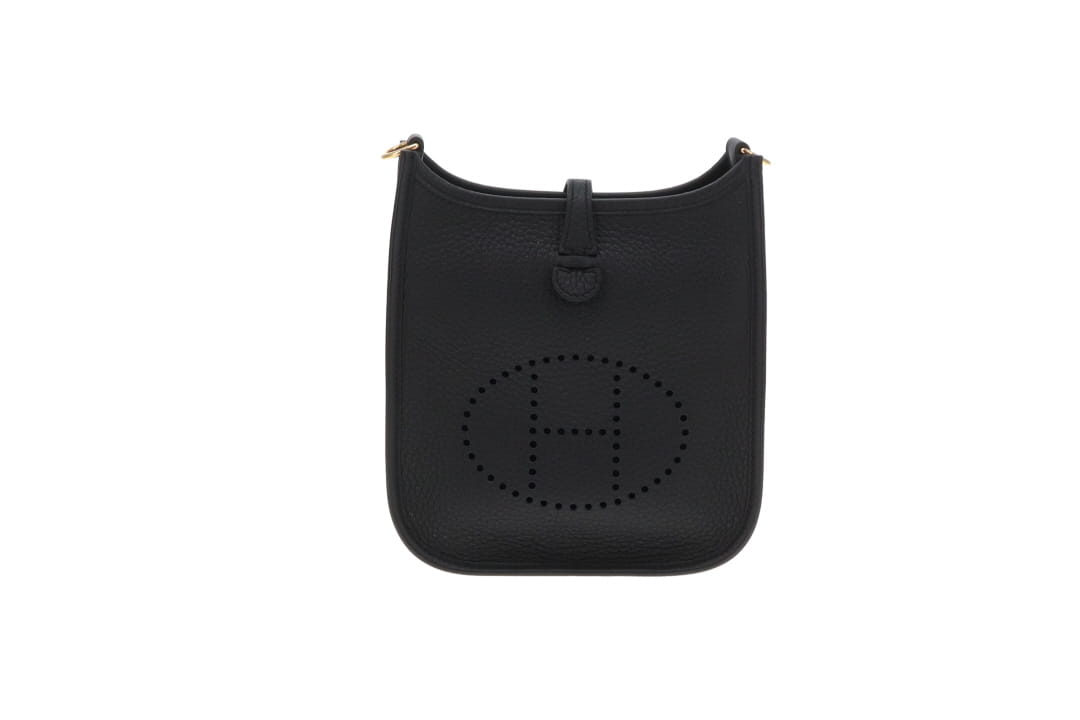 Hermes Evelyne TPM Noir Clemence Leather 2024
