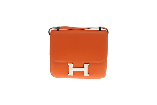 Hermes Constance 24 In Orange H Swift Leather 2015