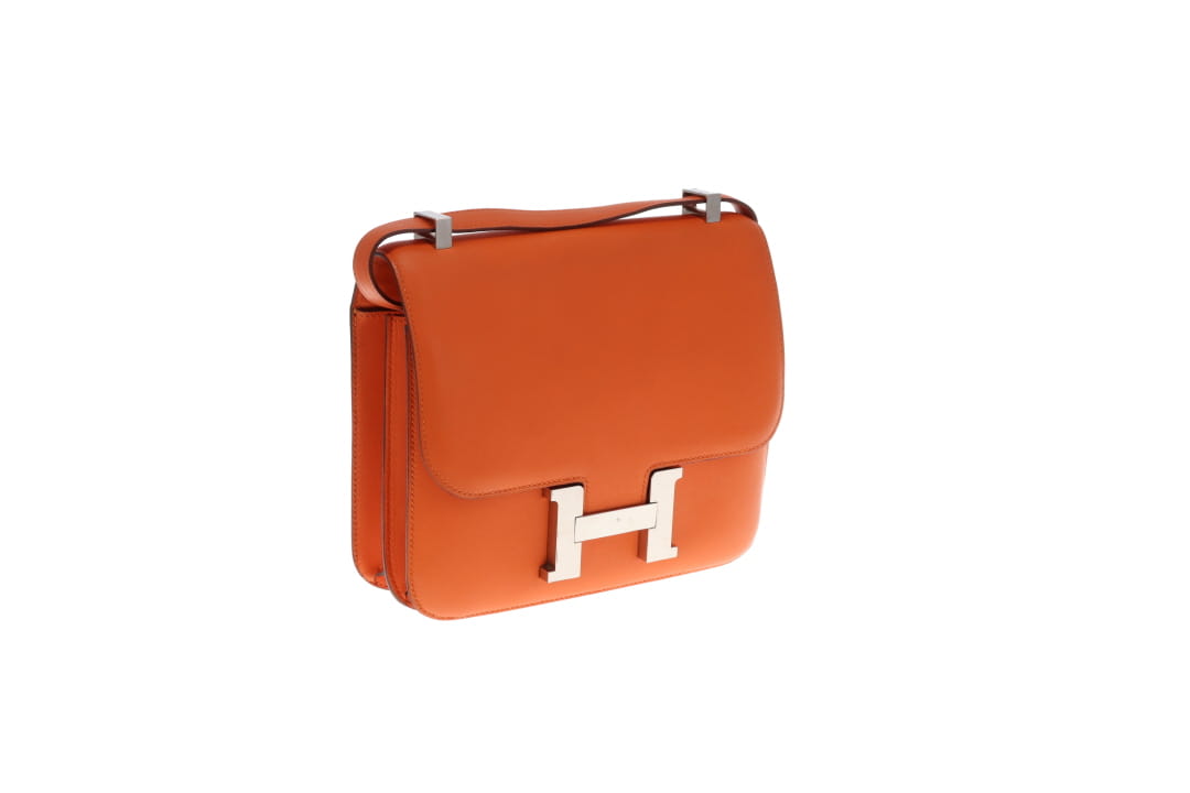 Hermes Constance 24 In Orange H Swift Leather 2015