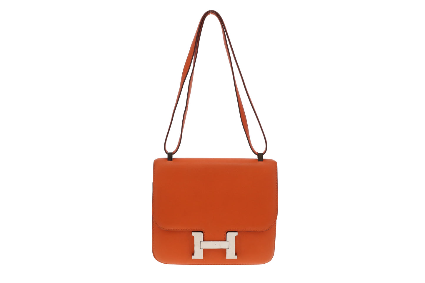 Hermes Constance 24 In Orange H Swift Leather 2015