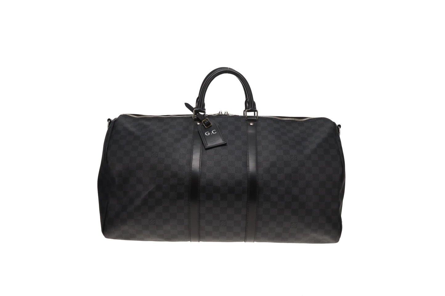 Louis Vuitton Keepall Bandouliere 55 Damier Graphite (hotstamped GC)