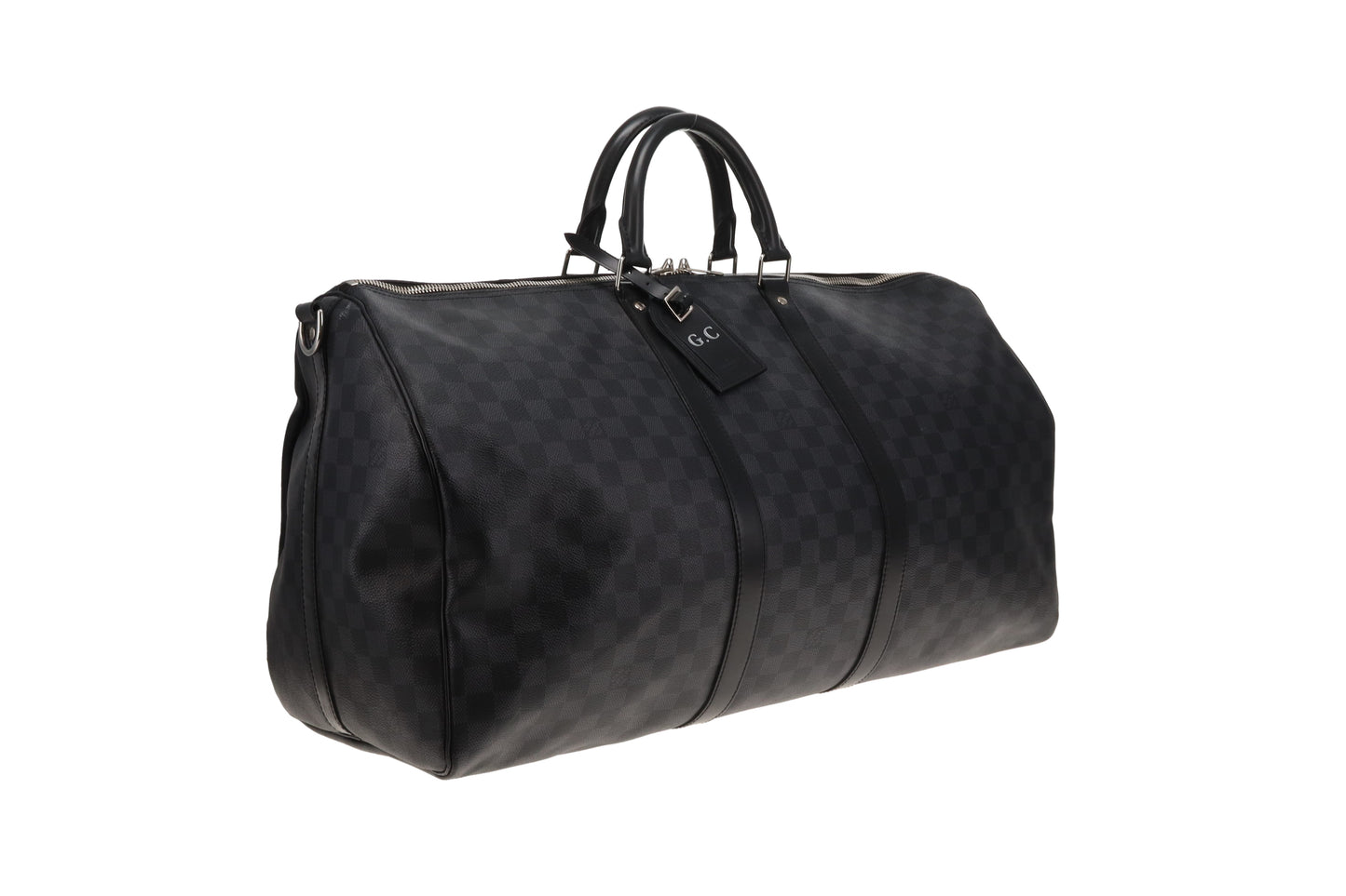 Louis Vuitton Keepall Bandouliere 55 Damier Graphite (hotstamped GC)