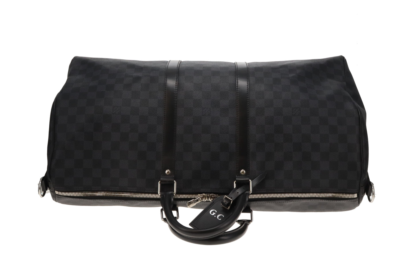Louis Vuitton Keepall Bandouliere 55 Damier Graphite (hotstamped GC)