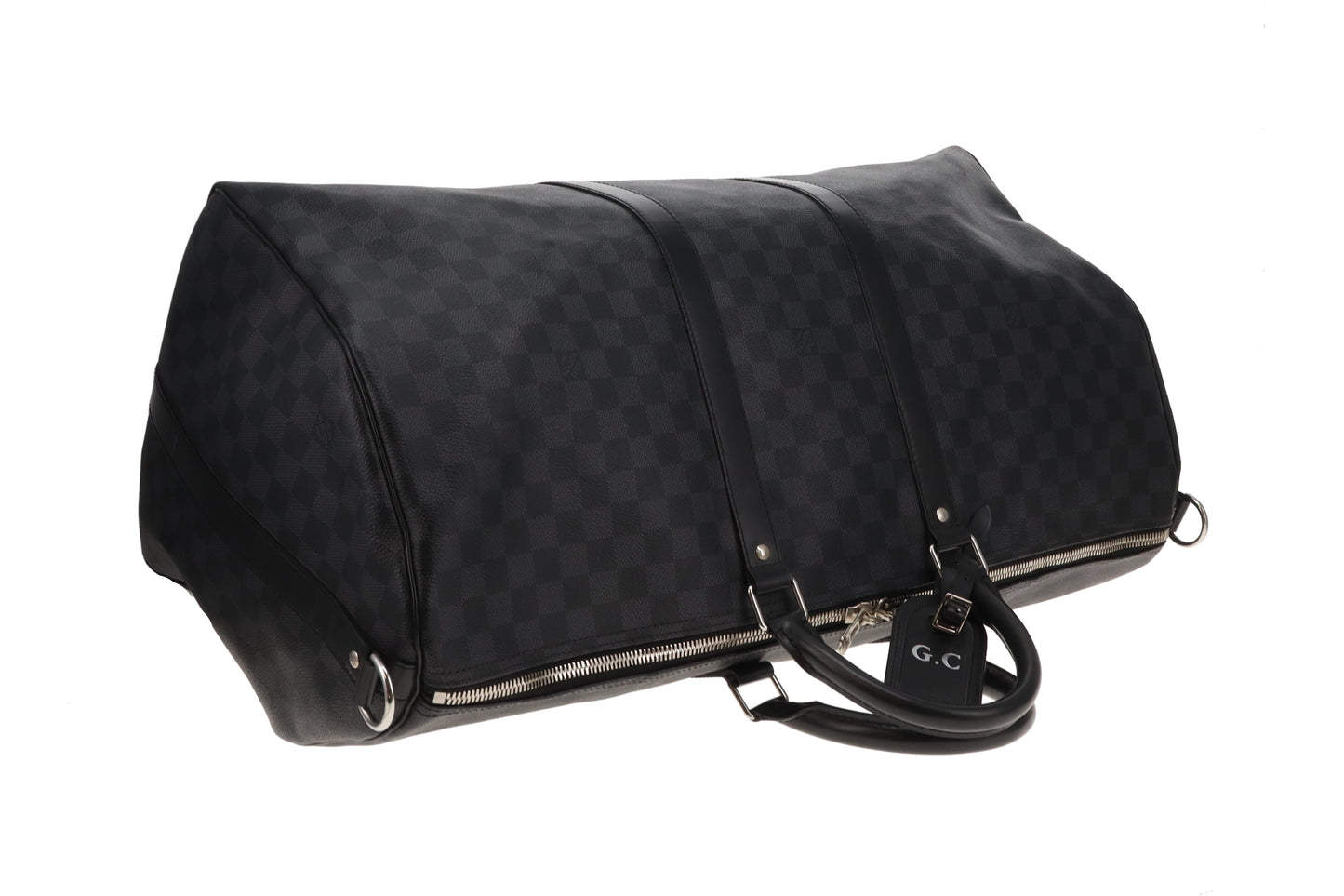 Louis Vuitton Keepall Bandouliere 55 Damier Graphite (hotstamped GC)
