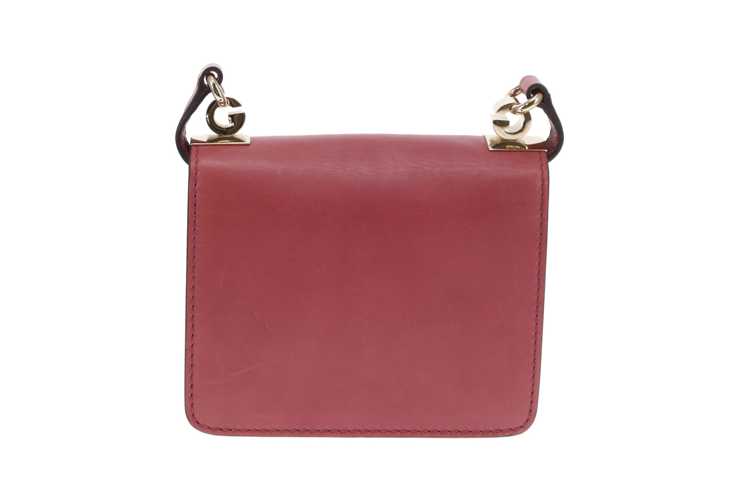 Gucci 1973 Mini Bag Pink Leather GHW