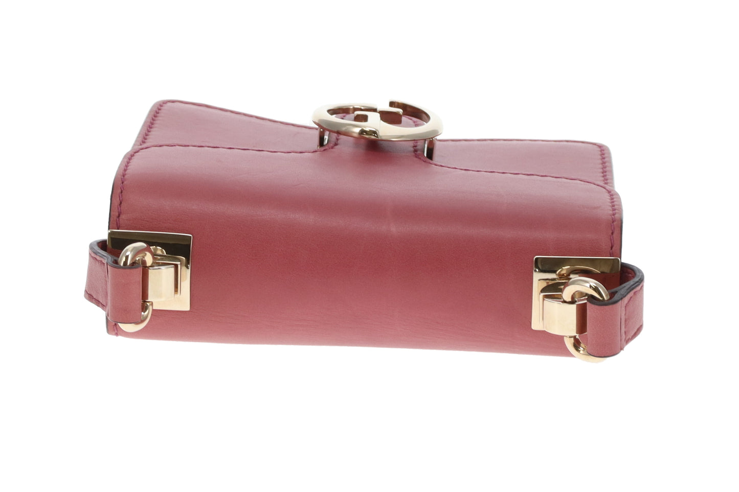 Gucci 1973 Mini Bag Pink Leather GHW
