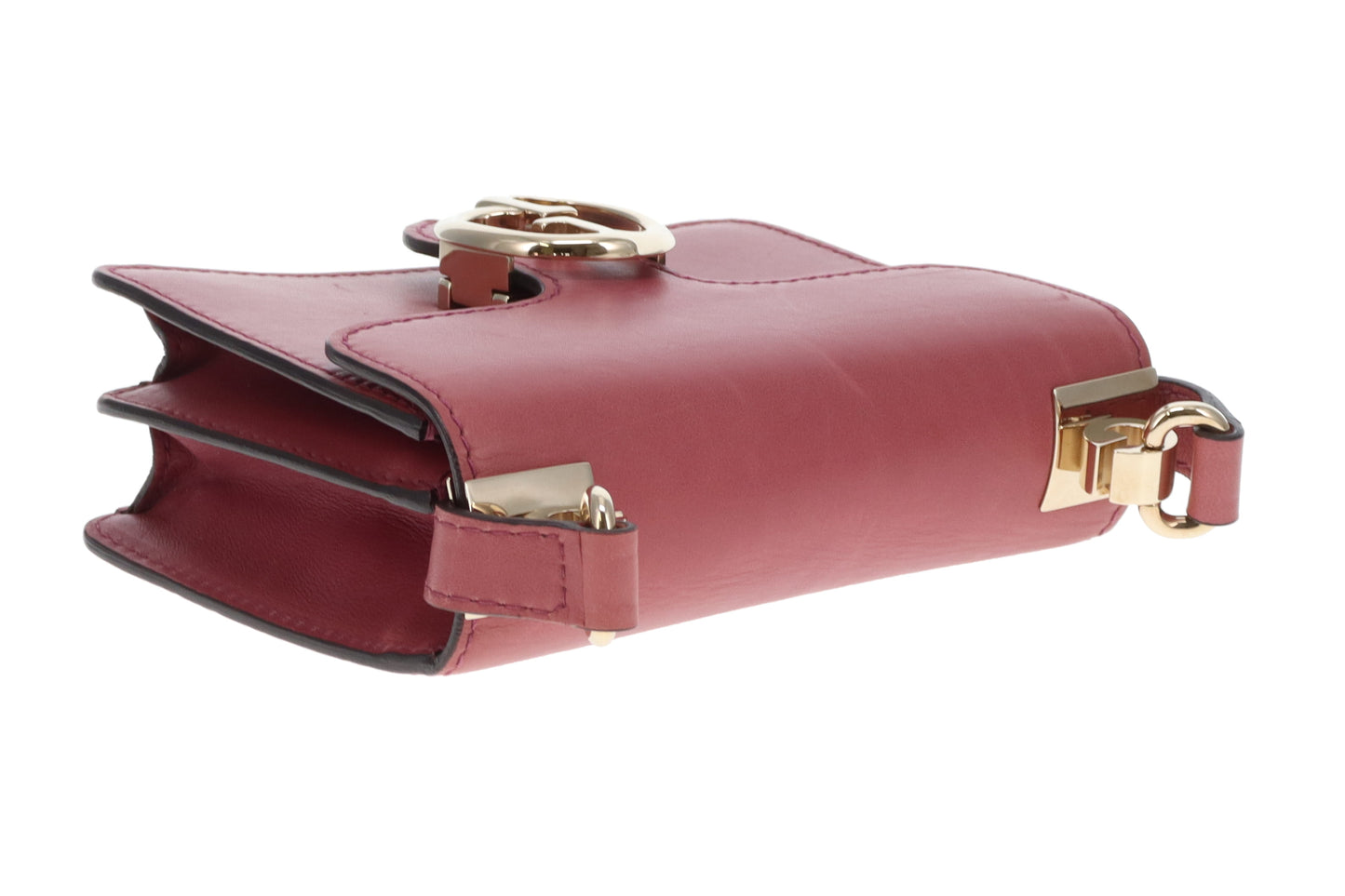 Gucci 1973 Mini Bag Pink Leather GHW