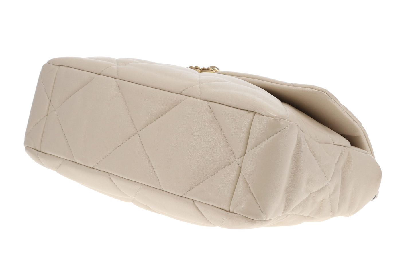 Chanel 19 Medium In Ivory Lambskin 2020