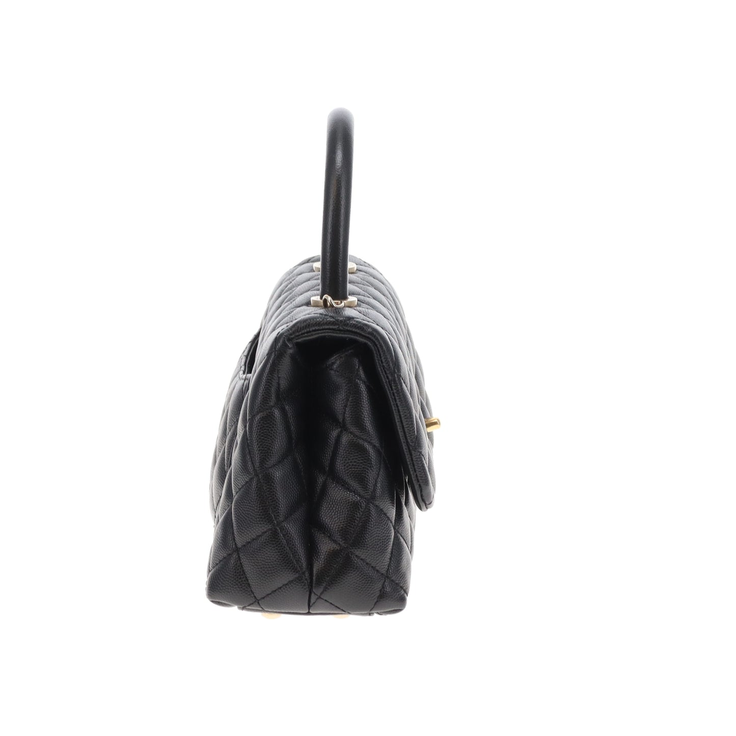 Chanel Coco Handle Small Black Caviar GHW 2020