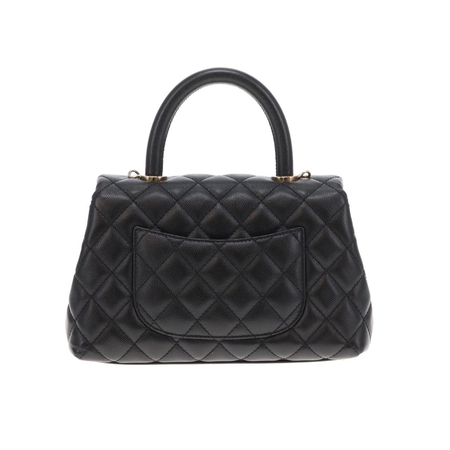 Chanel Coco Handle Small Black Caviar GHW 2020