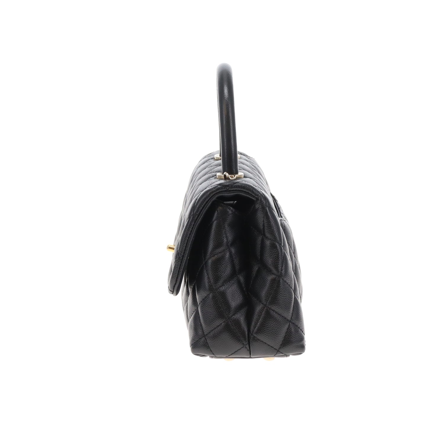 Chanel Coco Handle Small Black Caviar GHW 2020