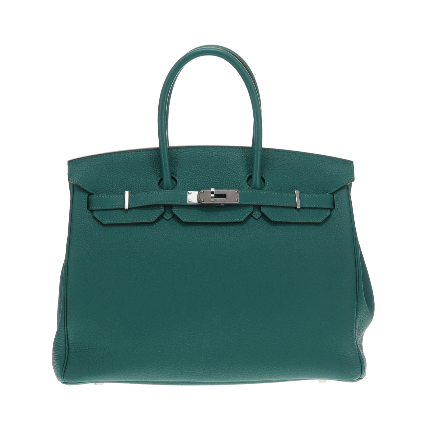 Hermes Birkin 35cm Retourne Malachite Togo PHW 2013
