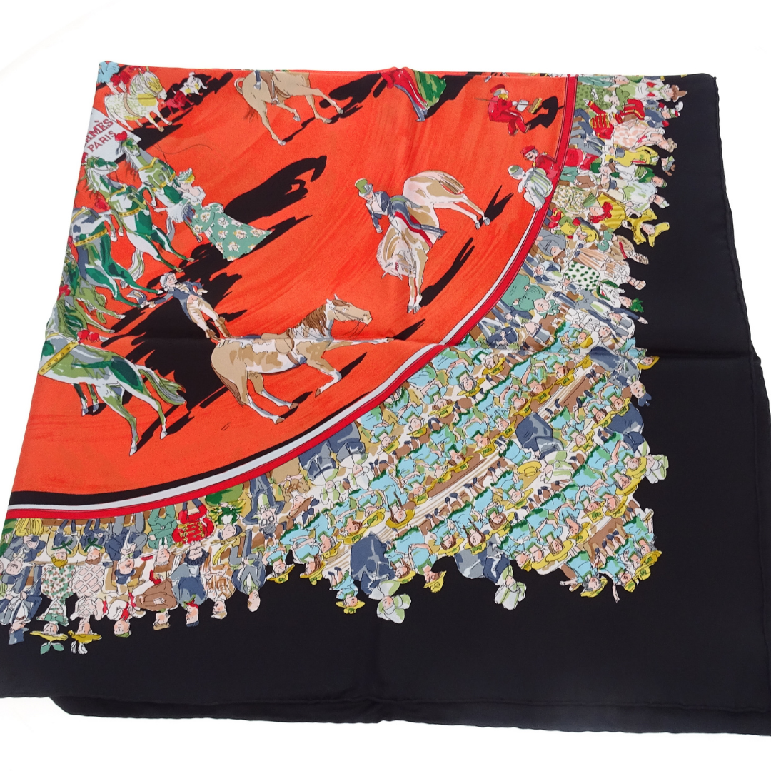 Hermes Cirque Molier Silk Scarf 90cm