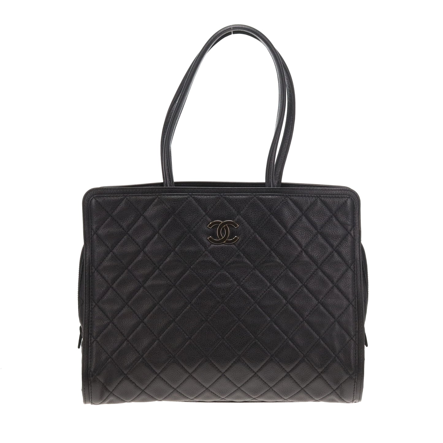 Chanel Tote Bag Black SHW 2014