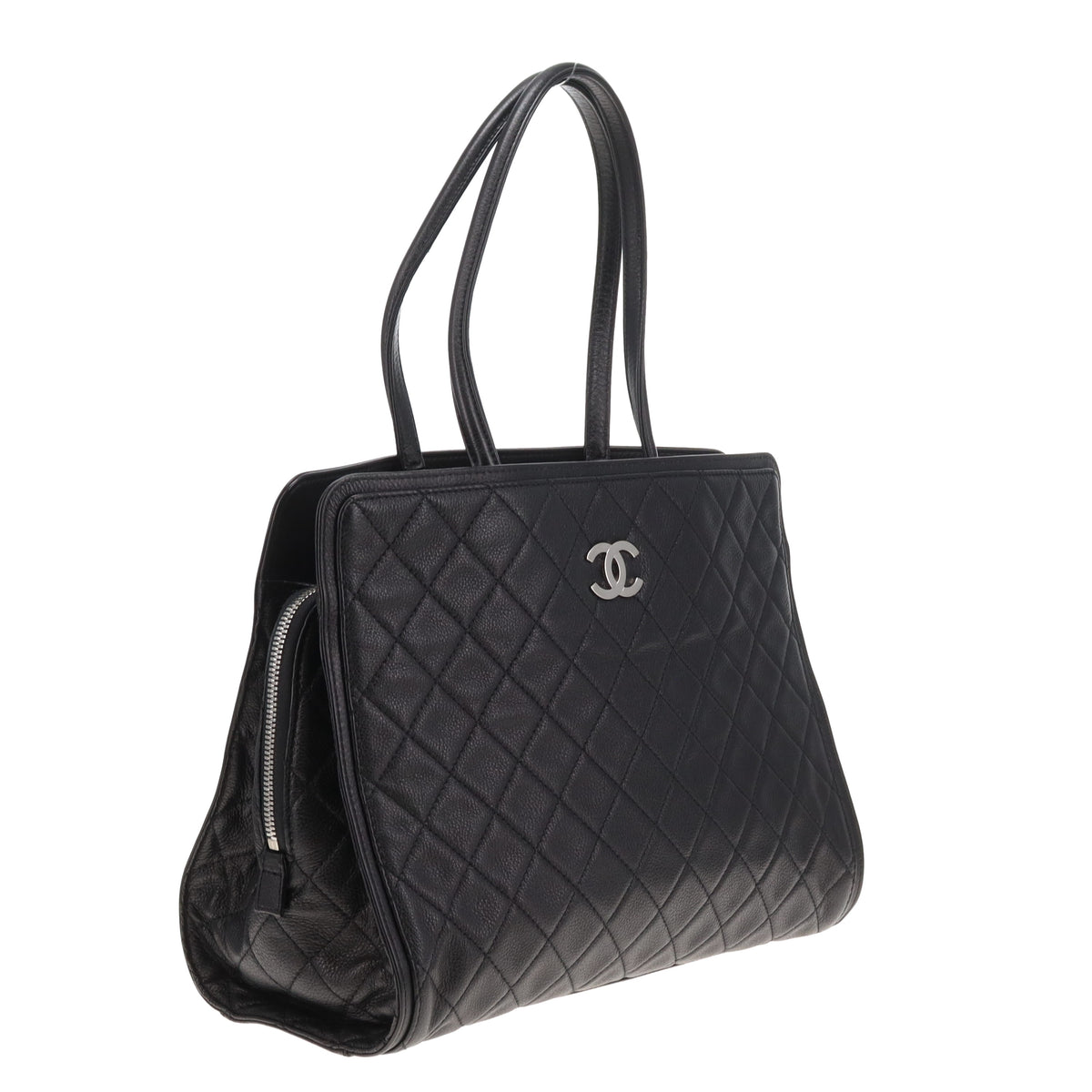 Chanel Tote Bag Black SHW 2014
