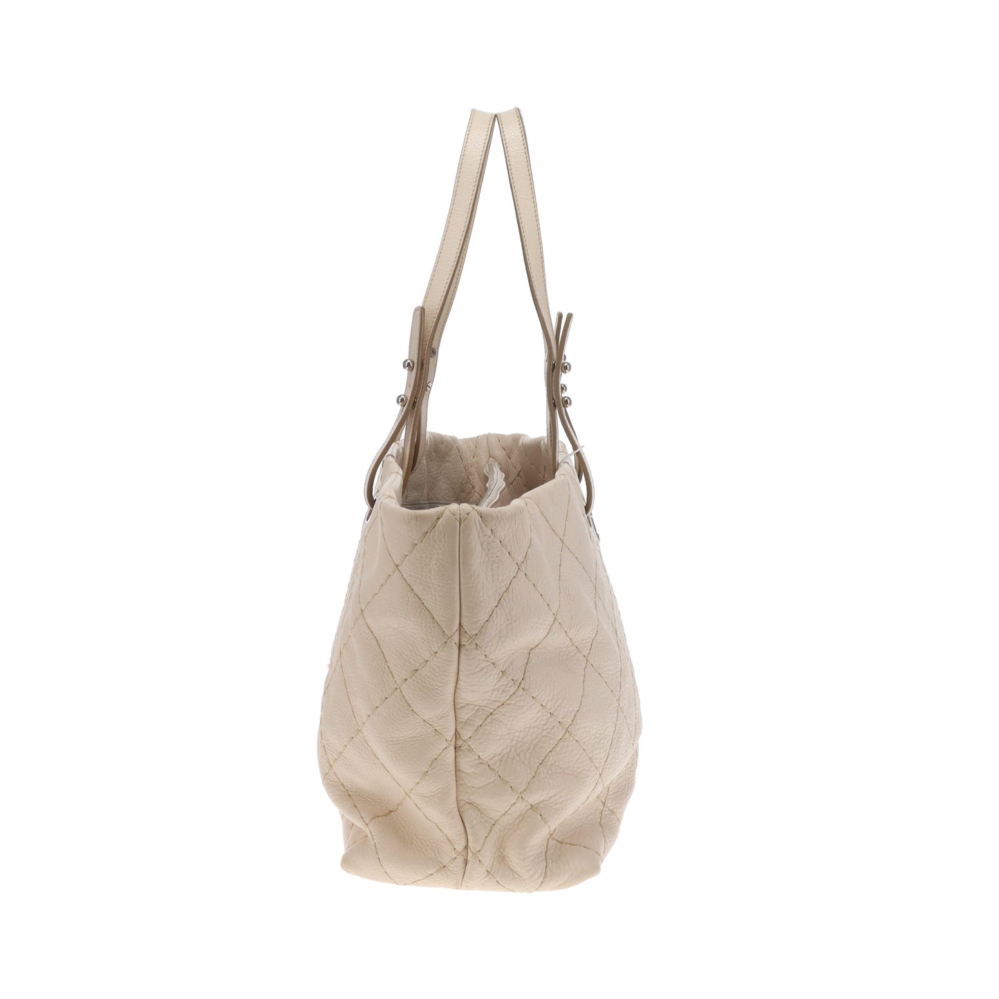 Chanel On The Road Tote Bag Ivory SHW 2011
