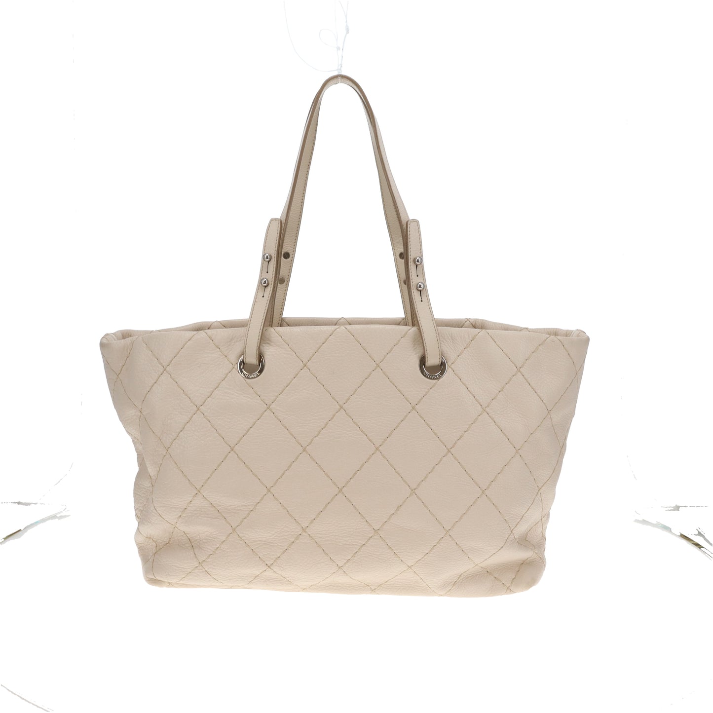 Chanel On The Road Tote Bag Ivory SHW 2011