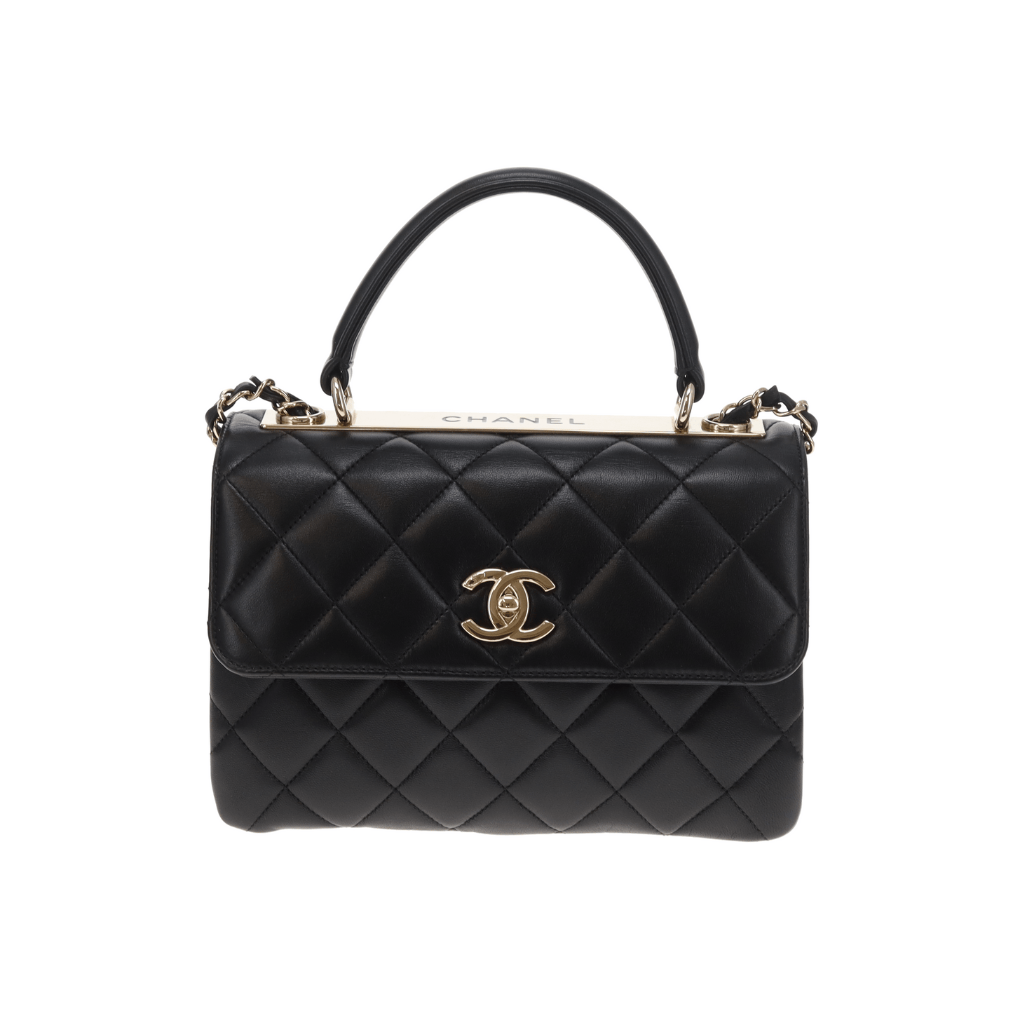 Chanel Trendy Medium Black With Gold Hardware 2019/20