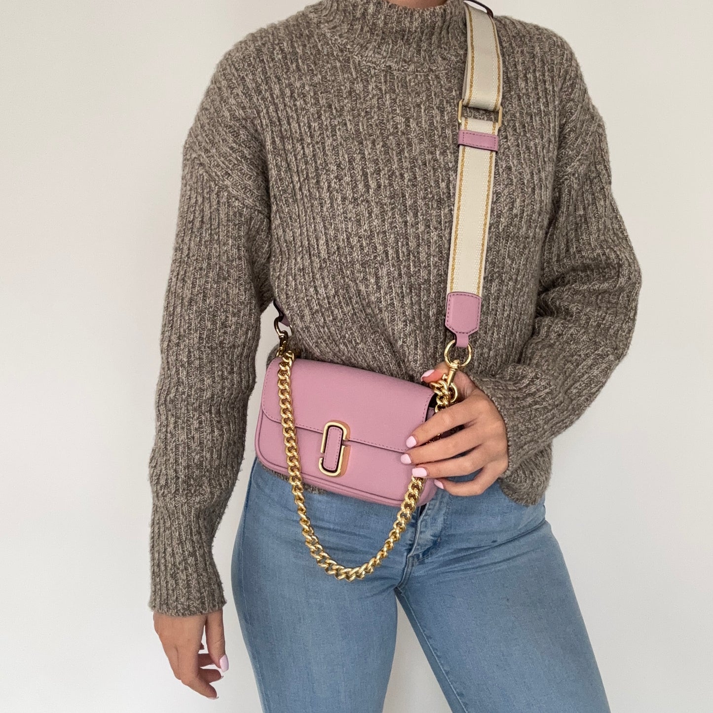 Marc Jacobs The J Mark Mini Bag Lilac Leather GHW