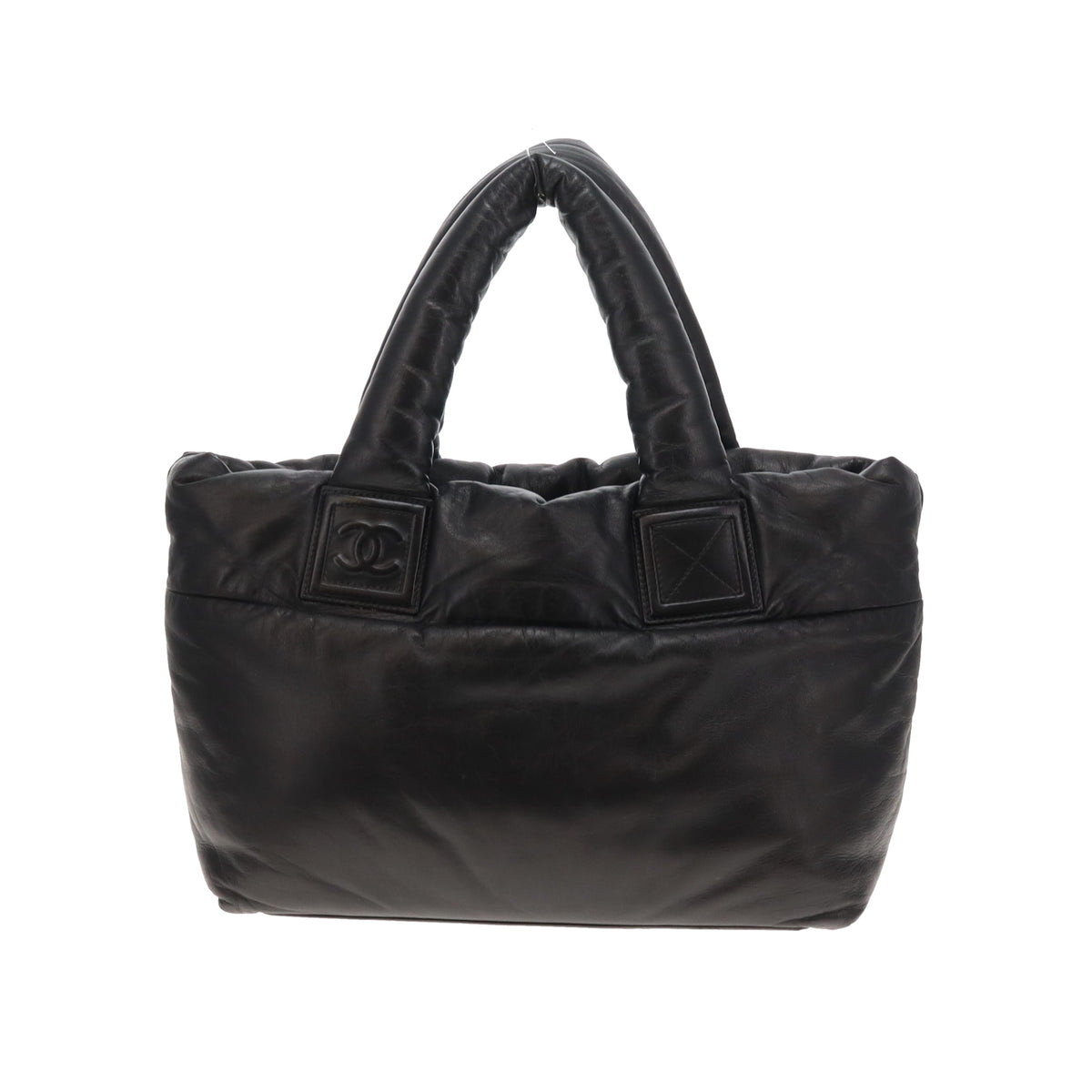 Chanel Coco Cocoon Tote Black Leather 2009/10
