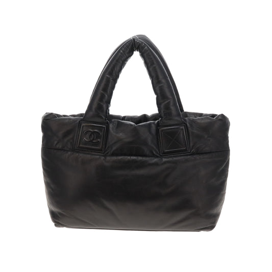 Chanel Coco Cocoon Tote Black Leather 2009/10