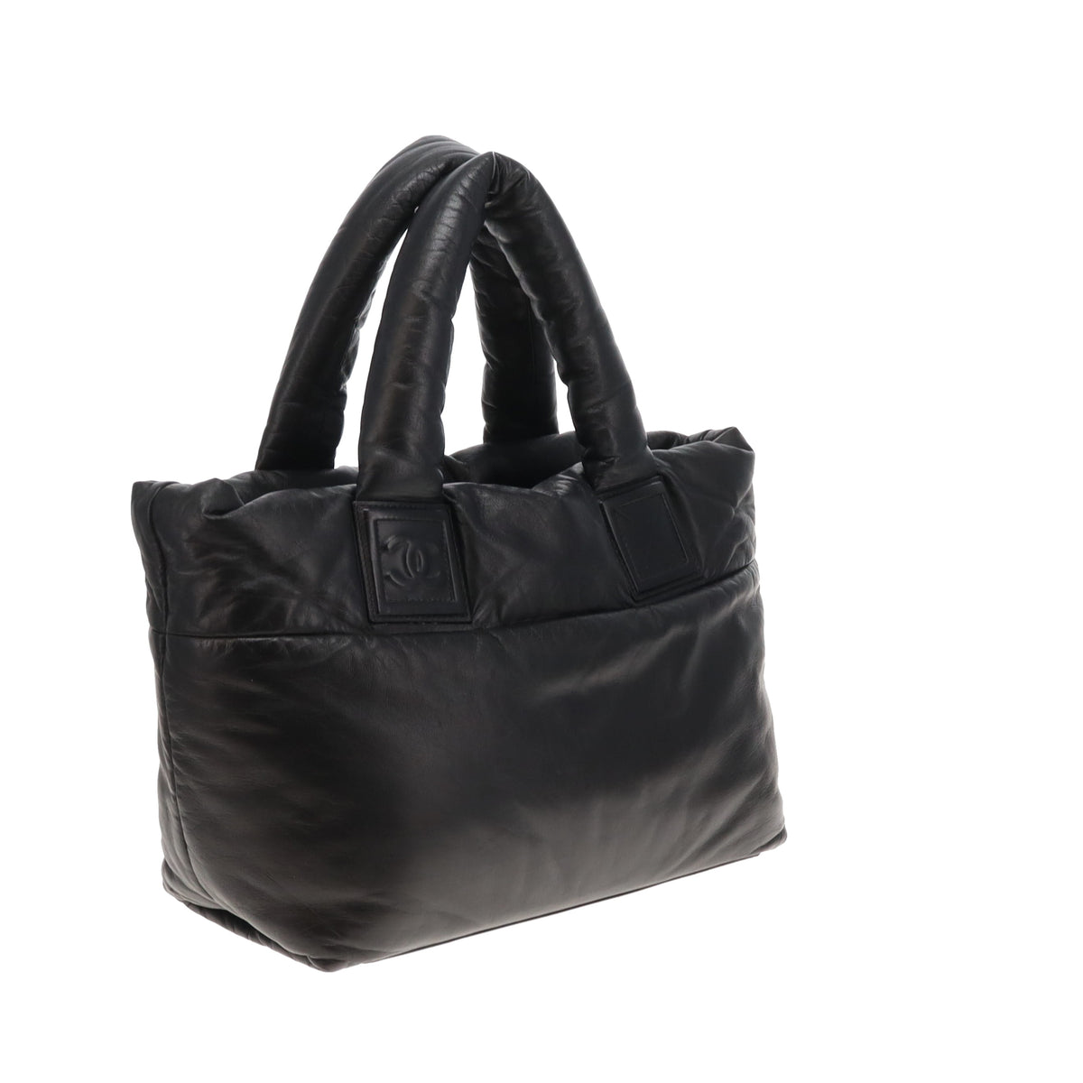 Chanel Coco Cocoon Tote Black Leather 2009/10