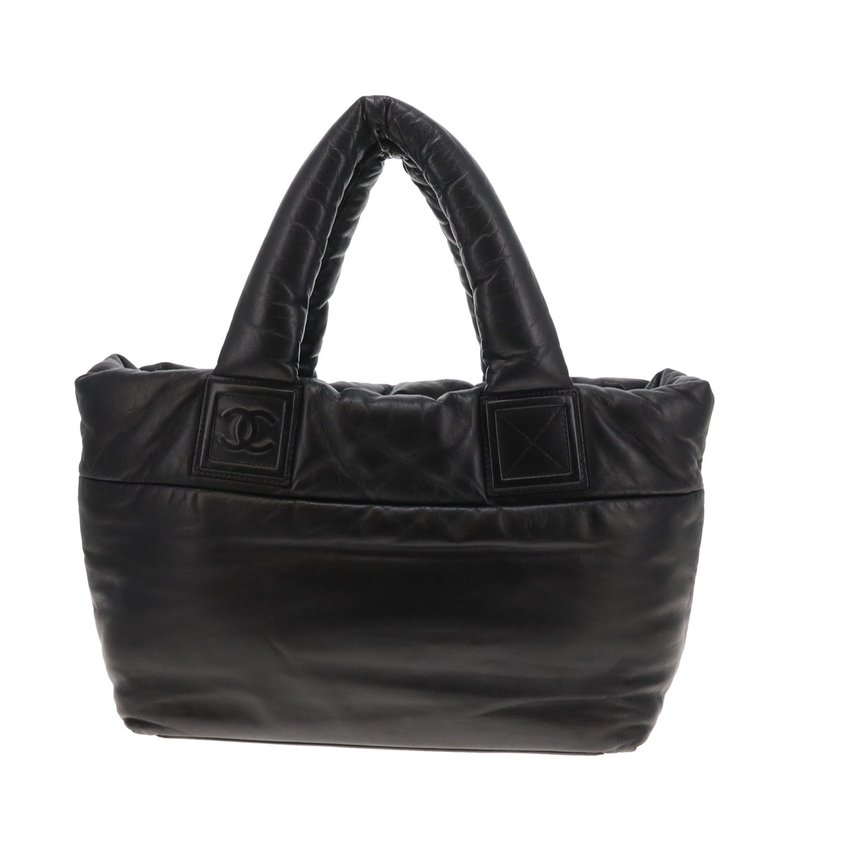 Chanel Coco Cocoon Tote Black Leather 2009/10