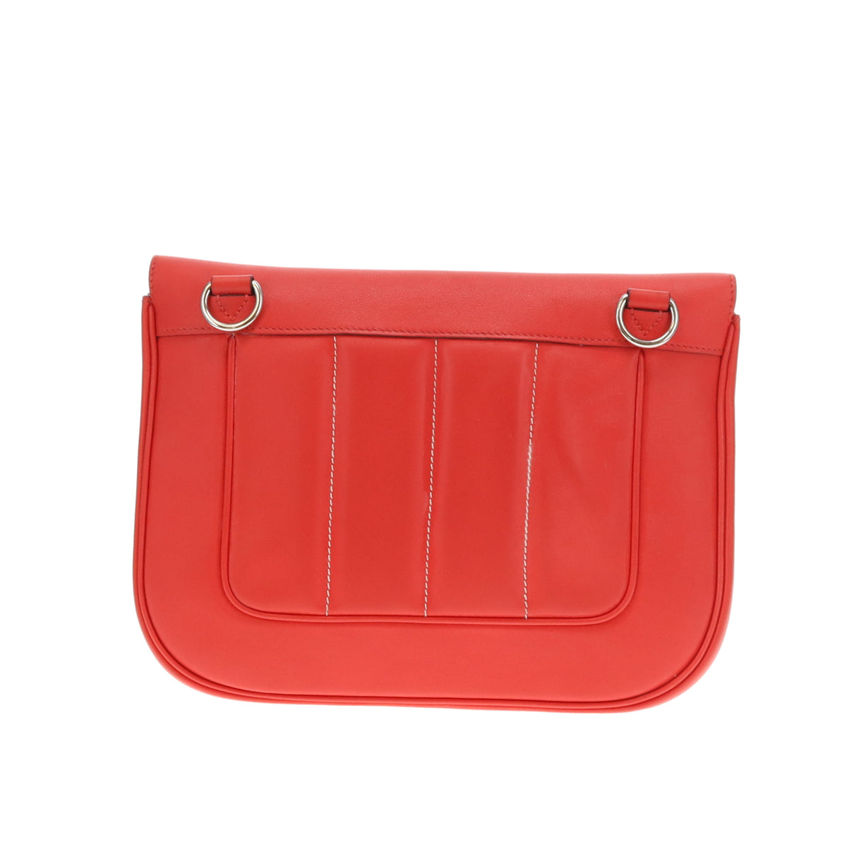 Hermes Sac Berline 28 Red Vermillion Swift PHW 2016