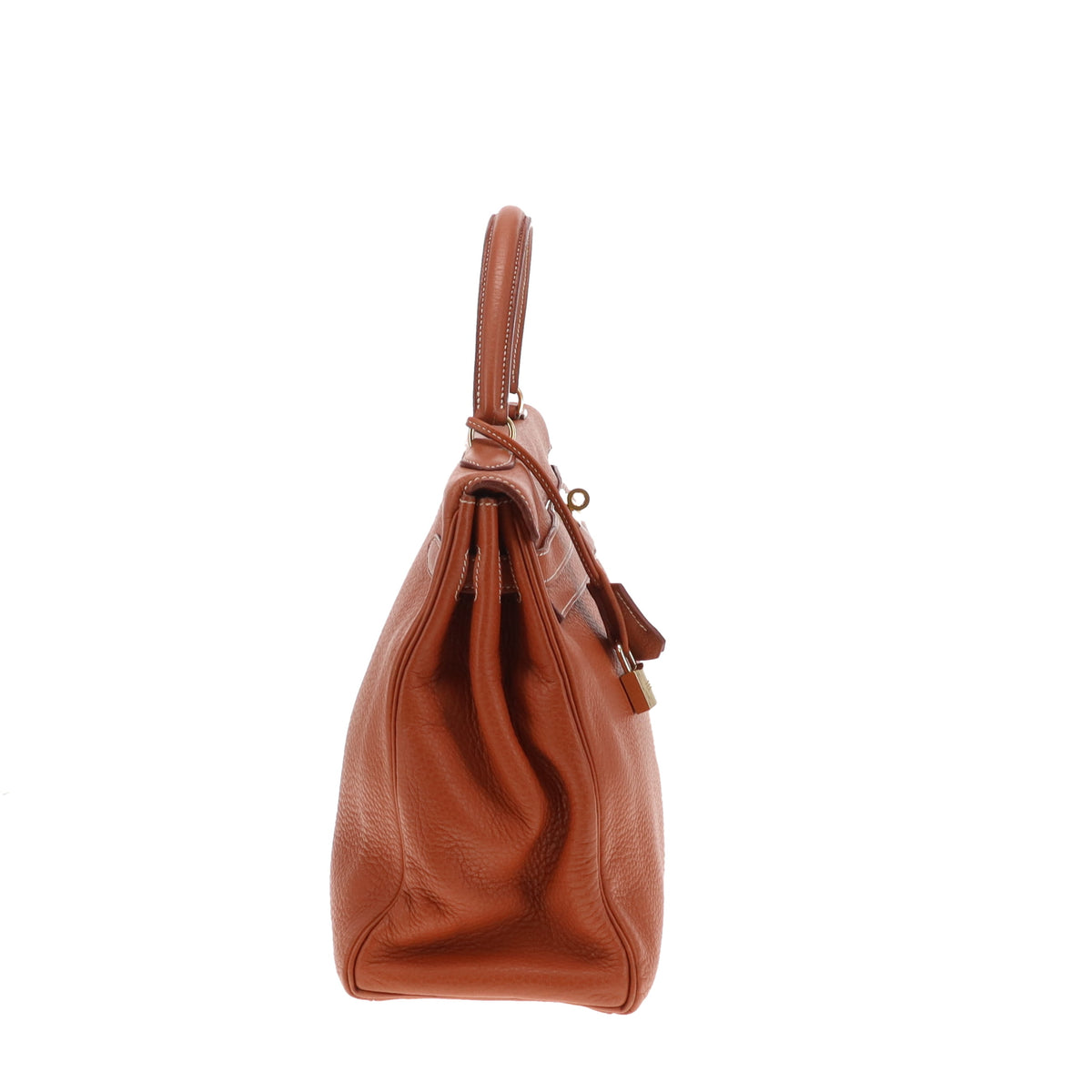 Hermes Kelly Retourne 35 Tan Clemence GHW 1999