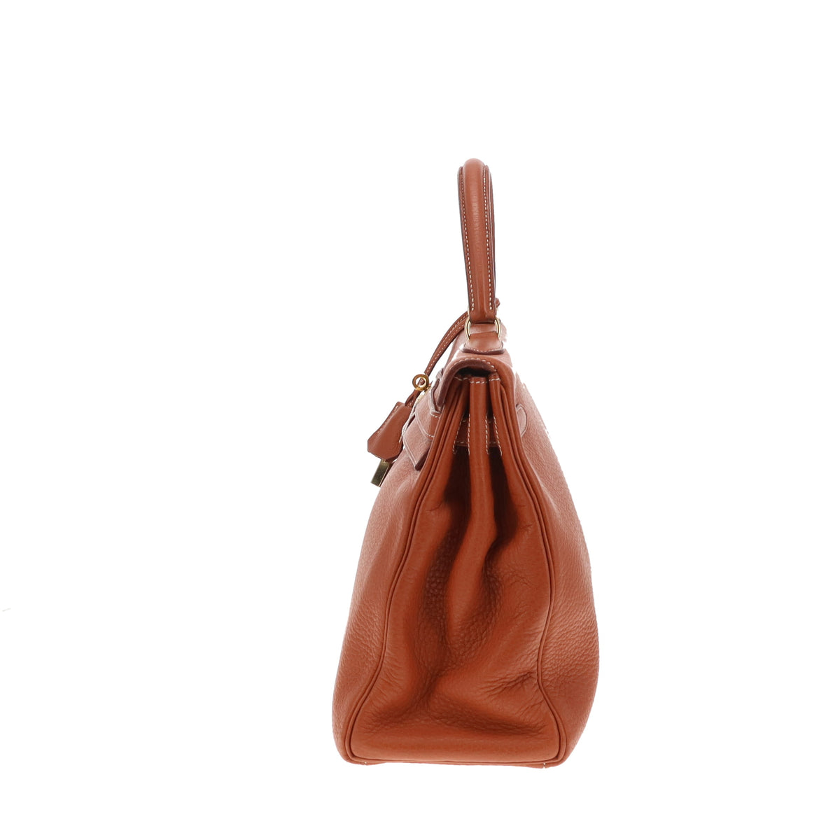 Hermes Kelly Retourne 35 Tan Clemence GHW 1999