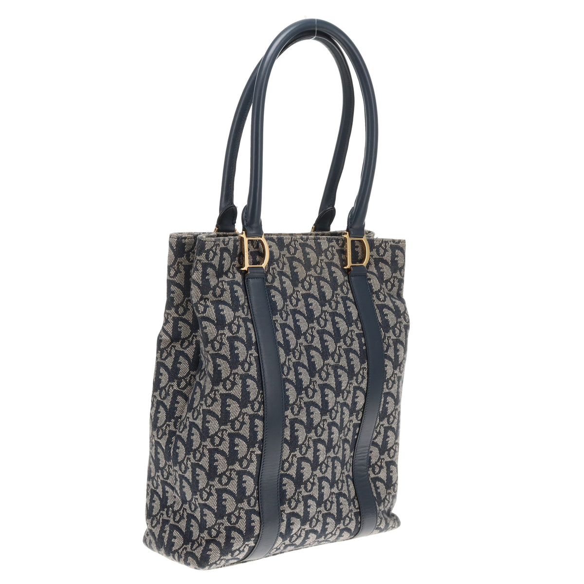 Dior Vertical Tote Vintage Blue Diorissimo GHW 2002