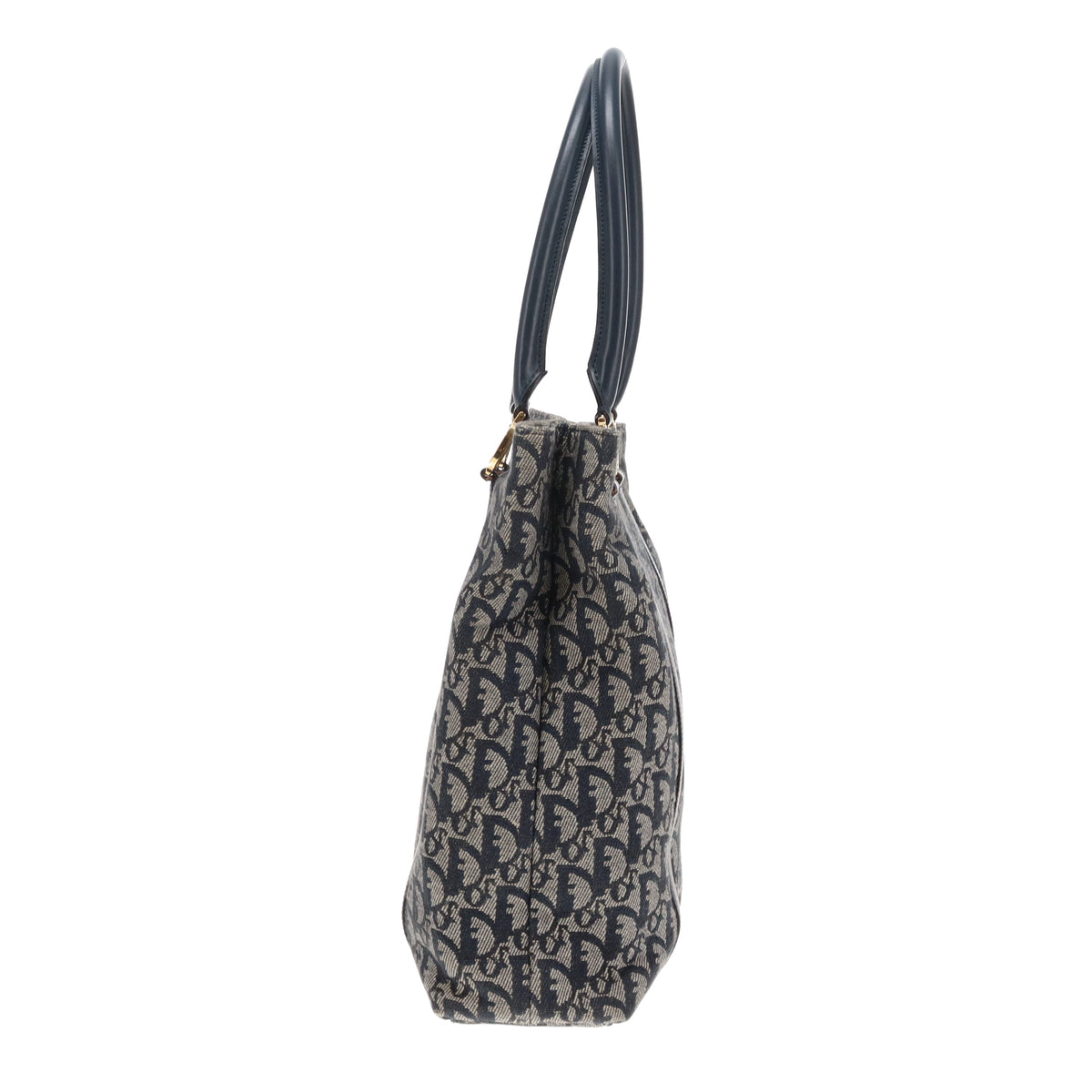 Dior Vertical Tote Vintage Blue Diorissimo GHW 2002