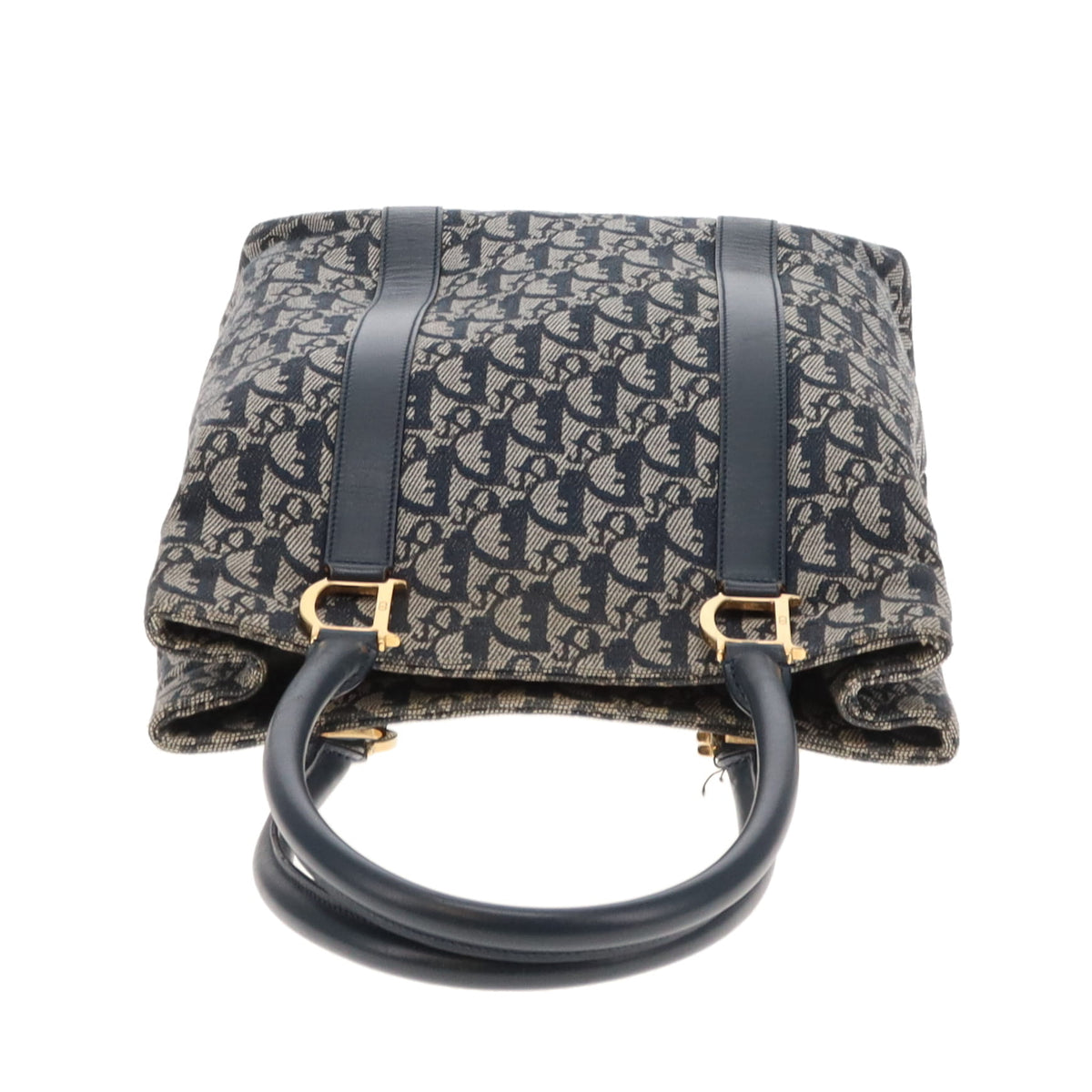 Dior Vertical Tote Vintage Blue Diorissimo GHW 2002