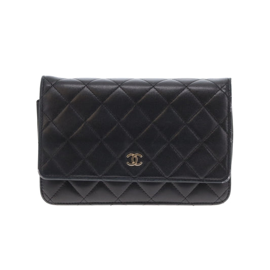 Chanel Wallet on Chain Classic Black Lambskin 2014