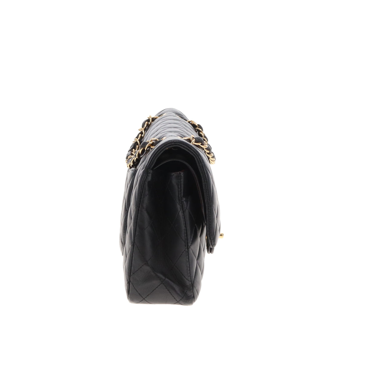 Chanel Classic Double Flap Medium Black Lambskin/Gold HW 2018