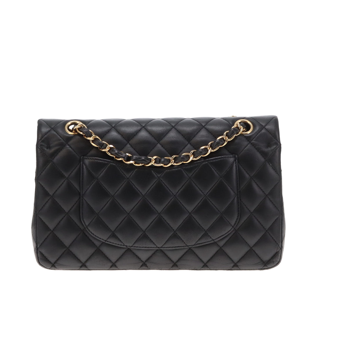 Chanel Classic Double Flap Medium Black Lambskin/Gold HW 2018