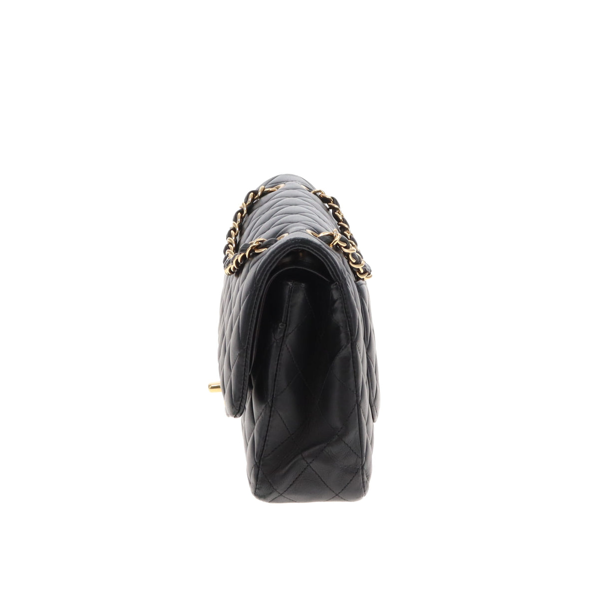 Chanel Classic Double Flap Medium Black Lambskin/Gold HW 2018