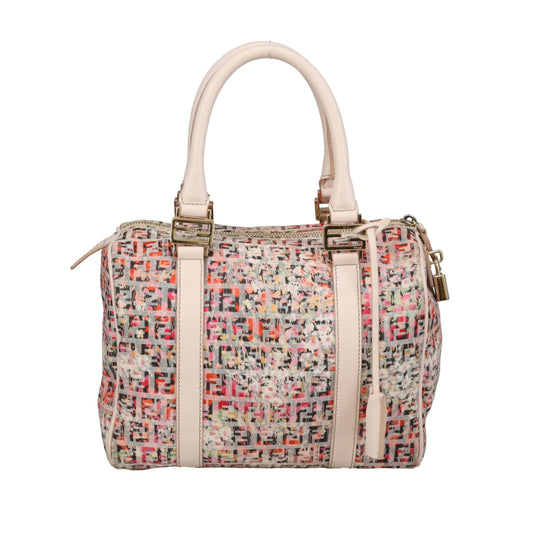 Fendi Bowling Bag In Floral Monogram Vintage