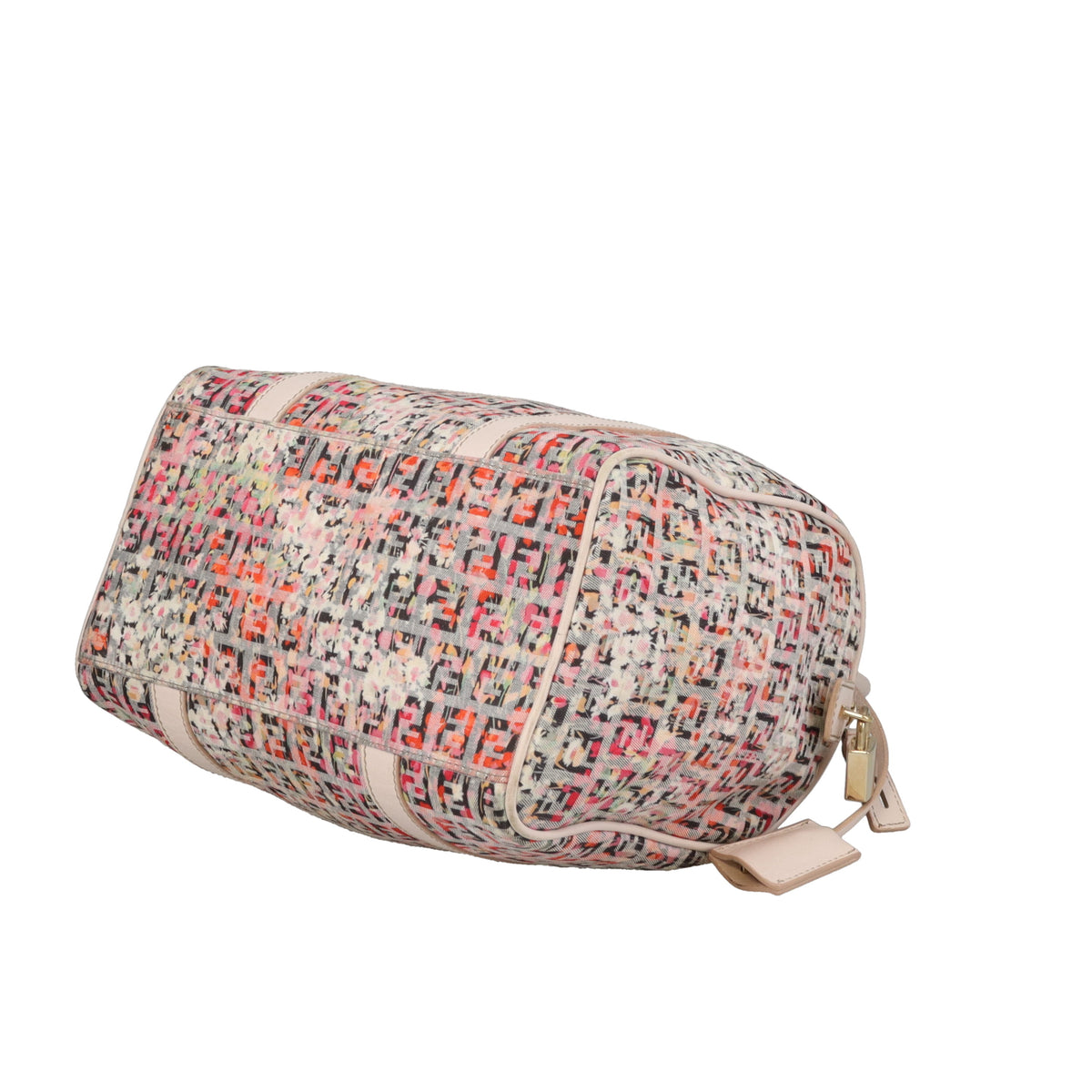 Fendi Bowling Bag In Floral Monogram Vintage