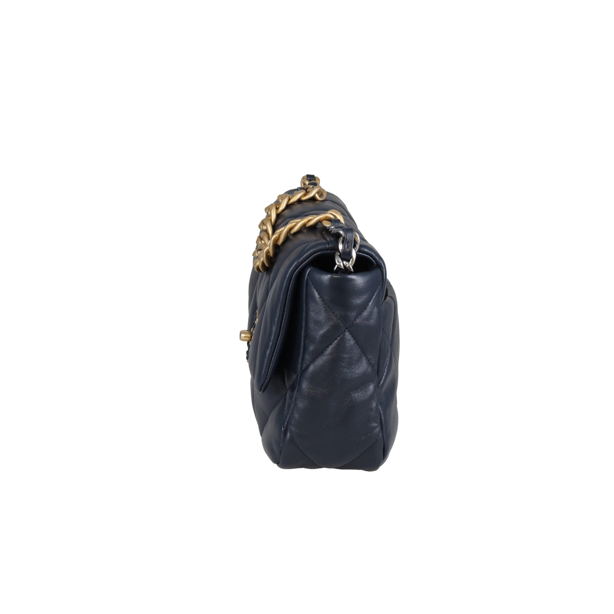 Chanel 19 Small Navy 2021  2