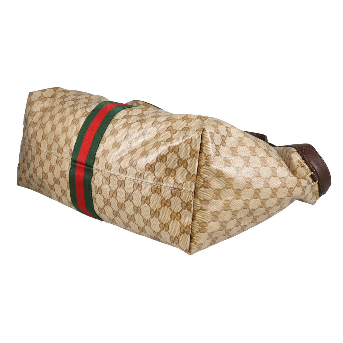 Gucci Gigilo Tote Large GG Crystal Canvas wth Pochette