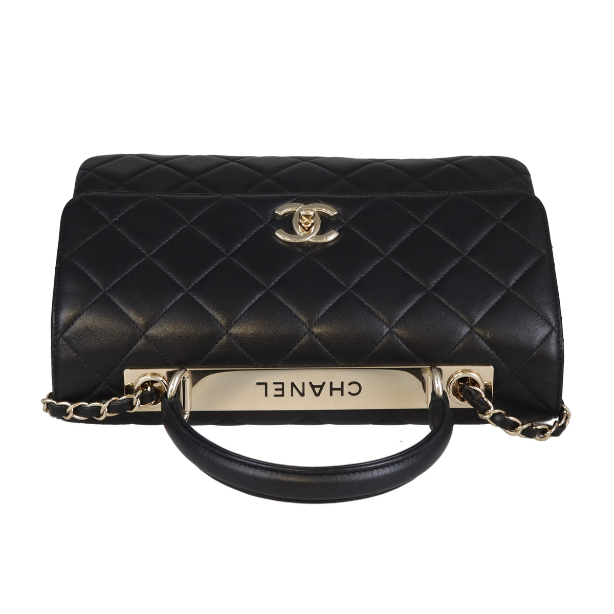 Chanel Trendy CC Medium Black Lambskin GHW 2020