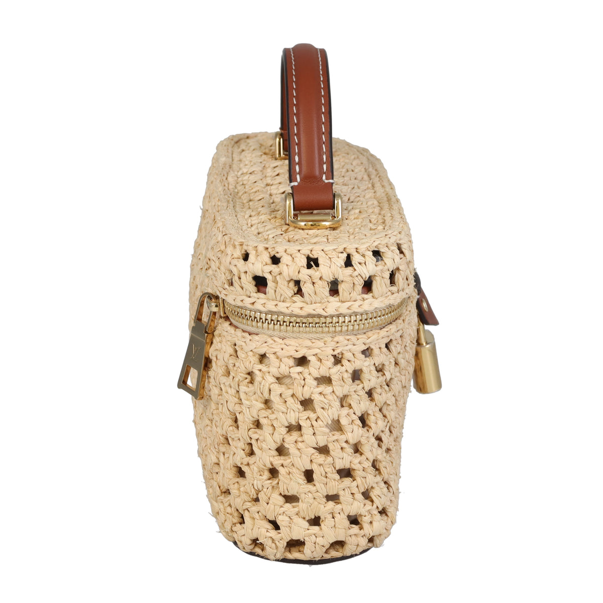 Louis Vuitton Vanity Chain Pouch Raffia (NFID)